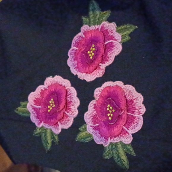 Calvin Klein dress with embroidered flowers, size 16, NWT - Picture 3 of 6